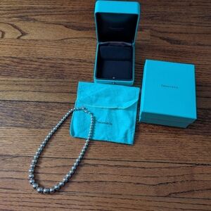 Tiffany & Co. Silver Bead Necklace